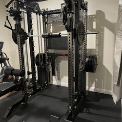  New Vesta Ultimate Rack w/Smith Machine |Functional Trainer| 400 Weight Stack|11 Gauge Steel | Commercial Grade |Gym Equipment|Free Delivery 