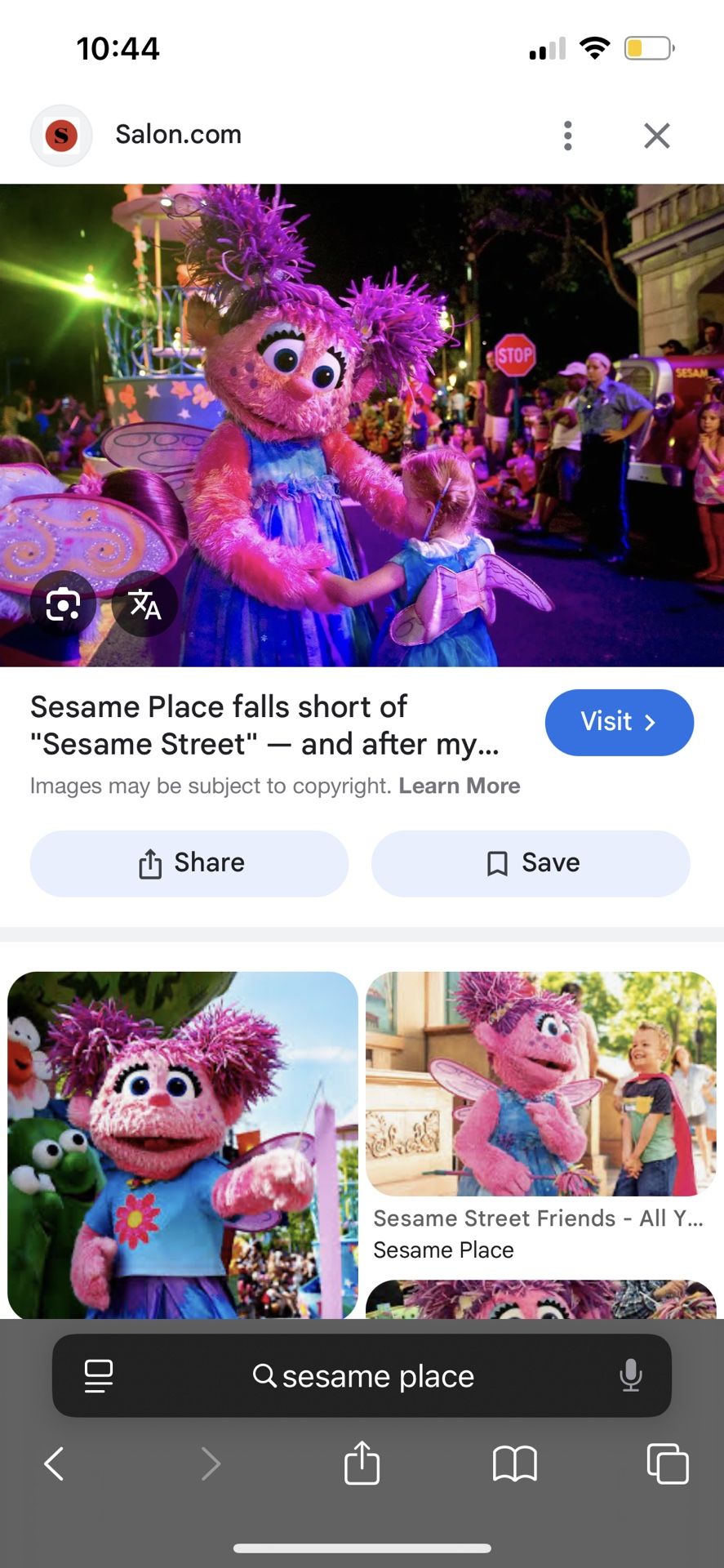 Sesame Place/Seaworld Tickets/Boletos