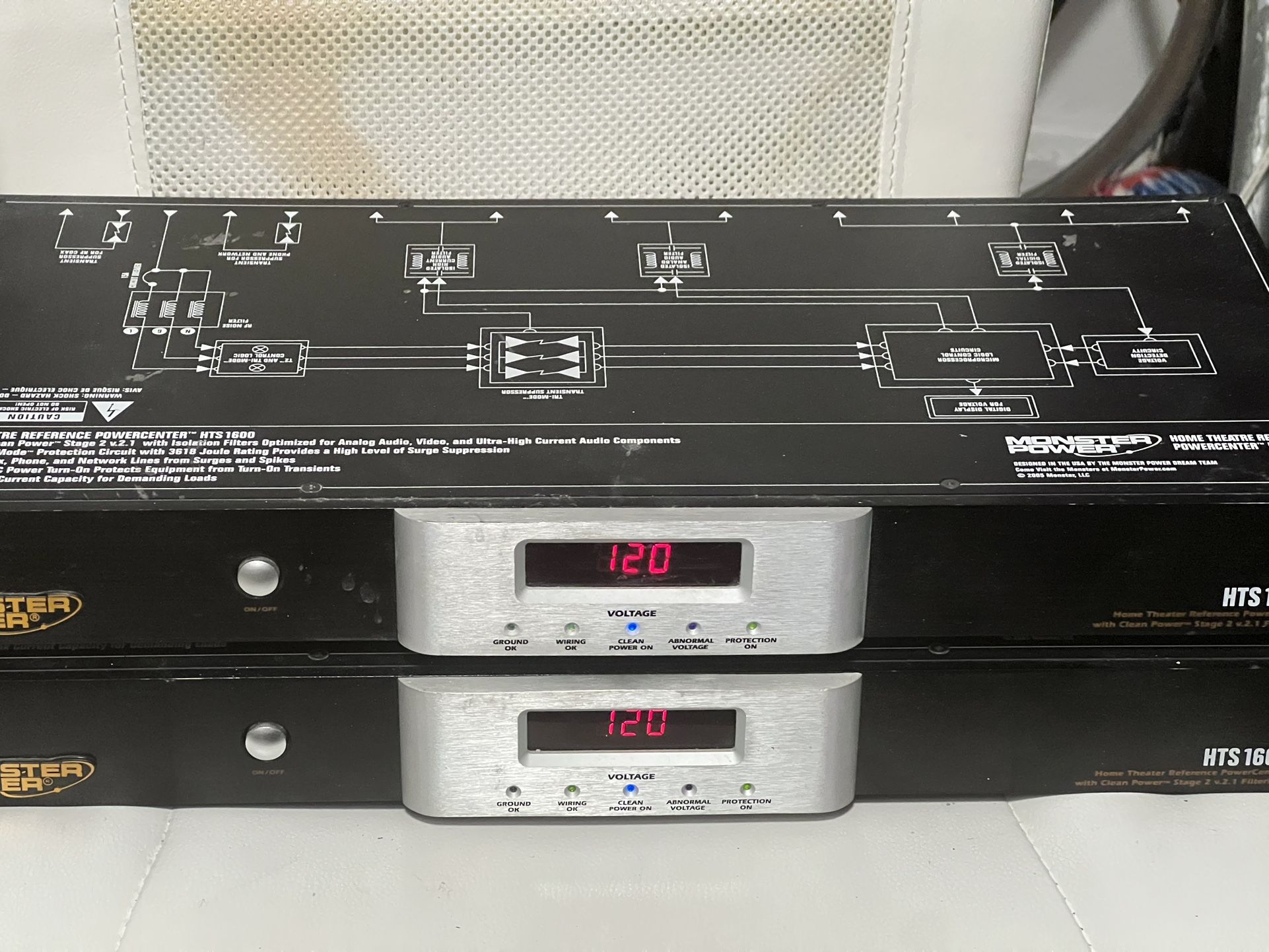 Monster Power Home Theatre Reference Powercenter HTS 1600