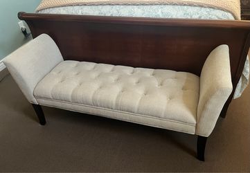 End of bed bench