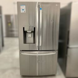 Open Box: LG 26 cu. ft. Smart wi-fi Enabled French Door Refrigerator - 01CAO784