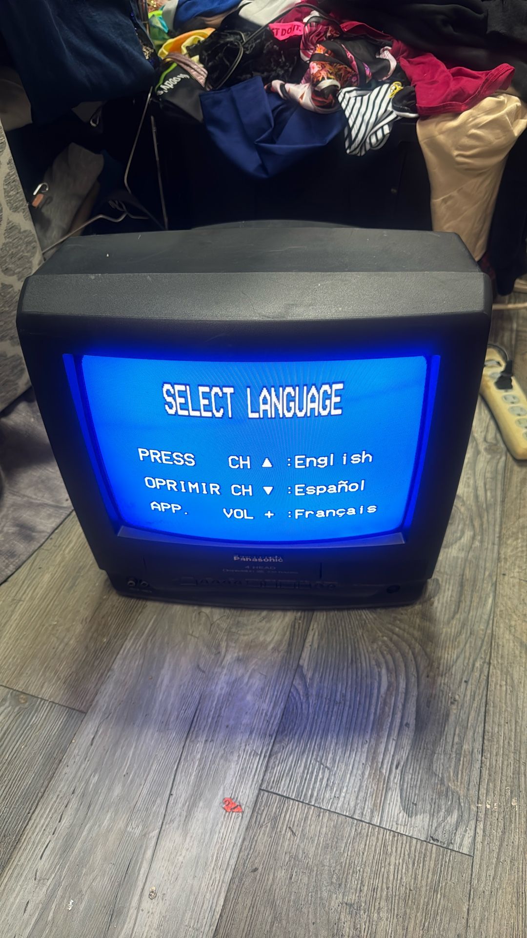 Panasonic PV-C1341 13” TV VCR FM RADIO