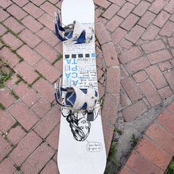 155cm Capita Snowboard With Bindings 