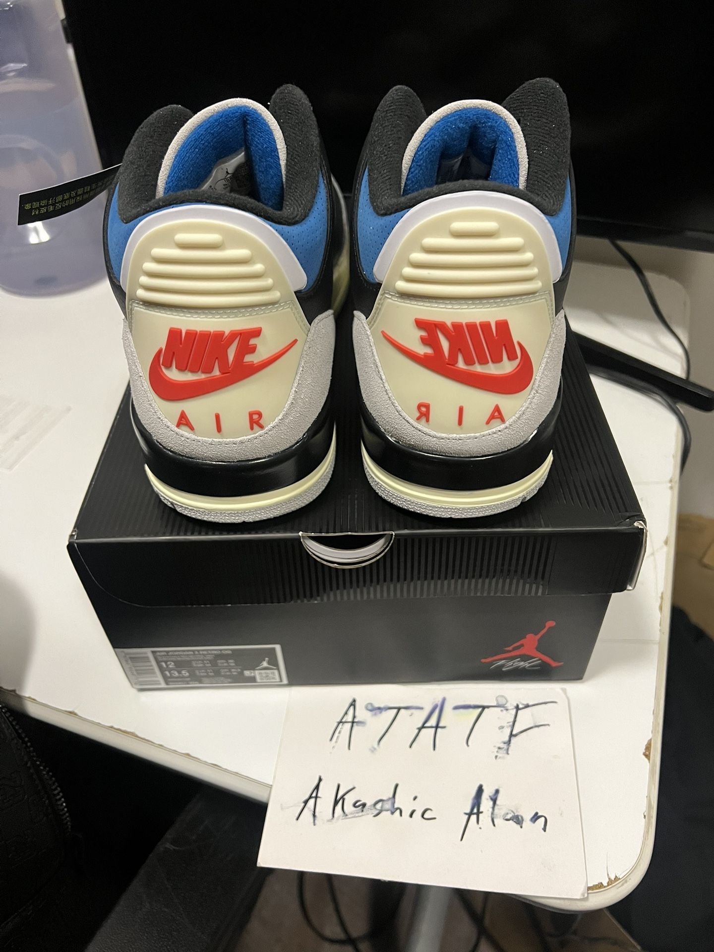 DS Size 12 Jordan 3 Rare Air