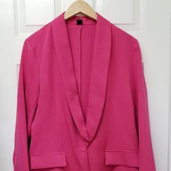 Shein Fuchsia Blazer M