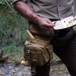 Tactical leg bag pouch