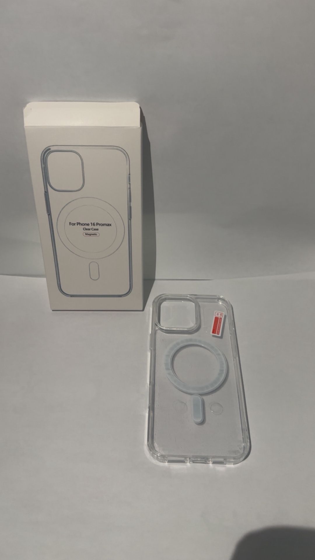 iPhone 16 Promax Silicone Case ( Clear Case)