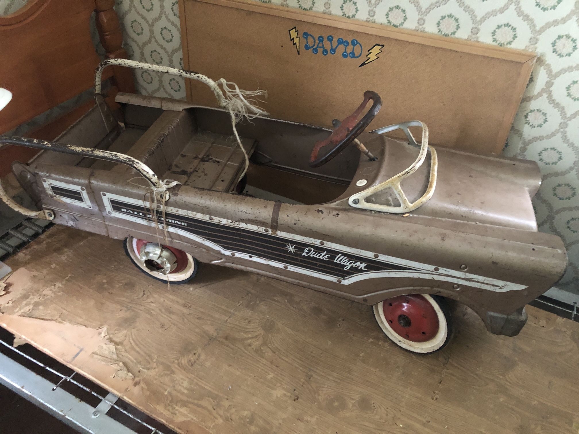 1960S MURRAY DUDE WAGON PEDAL CAR