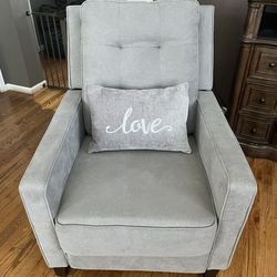 Gray Recliner Sofa