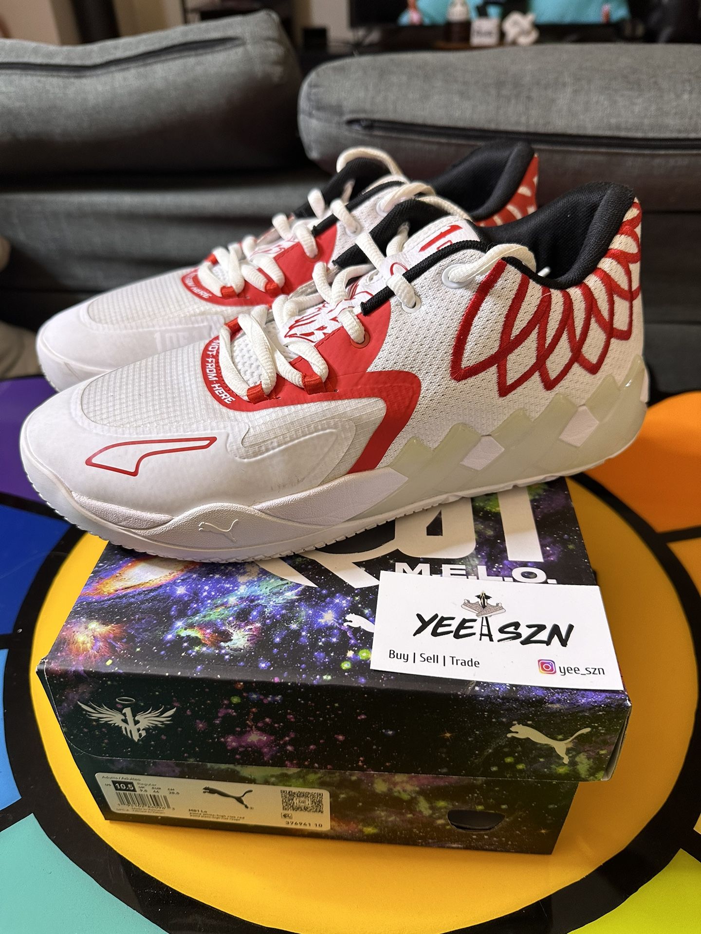 Lamelo Ball 1 Size 10.5 Used Puma