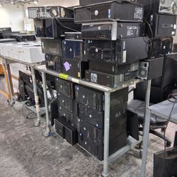 43 CPU Computers Untested And NO Power Cords