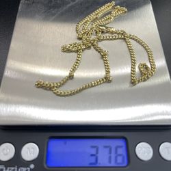 10k Gold Cuban Chain