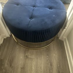 Ottoman And  Accent Chair 