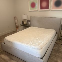 Queen Upholstered Bed Frame