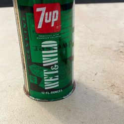 Double Printed 7 Up Budweiser Can 