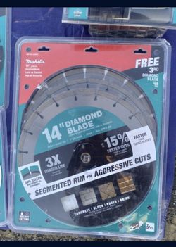 Concrete Blades Available