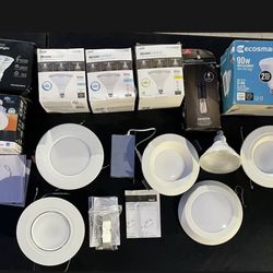 Lot of 13 lights ( Mixed Open Box And Pre Owned)