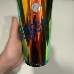 Plastic Dodgers Cup