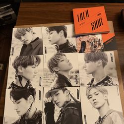ATEEZ TREASURE EP.1: All To Zero K-Pop CD Album Box Set w/ Booklet & Photo Cards