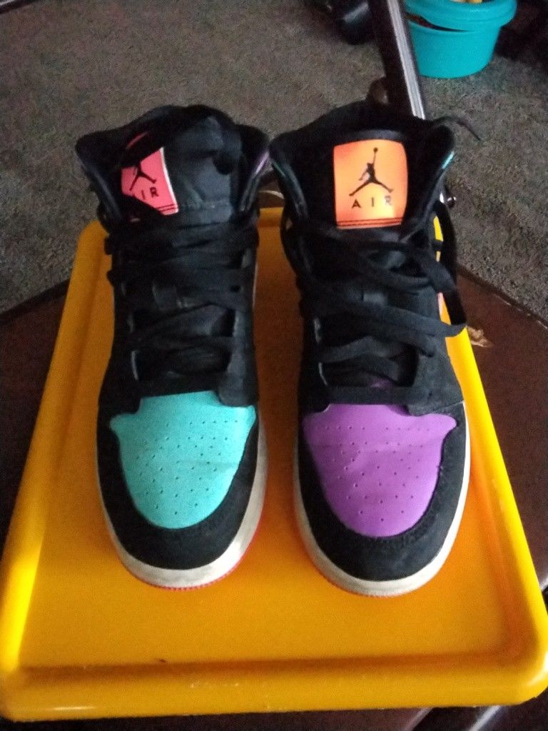 Air Jordan 1 Mid GS 'Candy' 554725-083 size 6Y