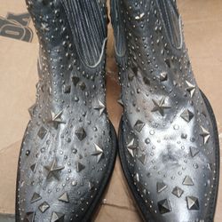 Silver Stars Old Grengo  Size 10