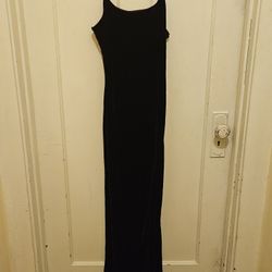 Popular 21 Black Velvet Dress - Size S