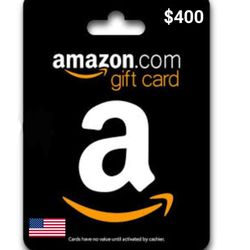 400$ Amazon Gift Card 