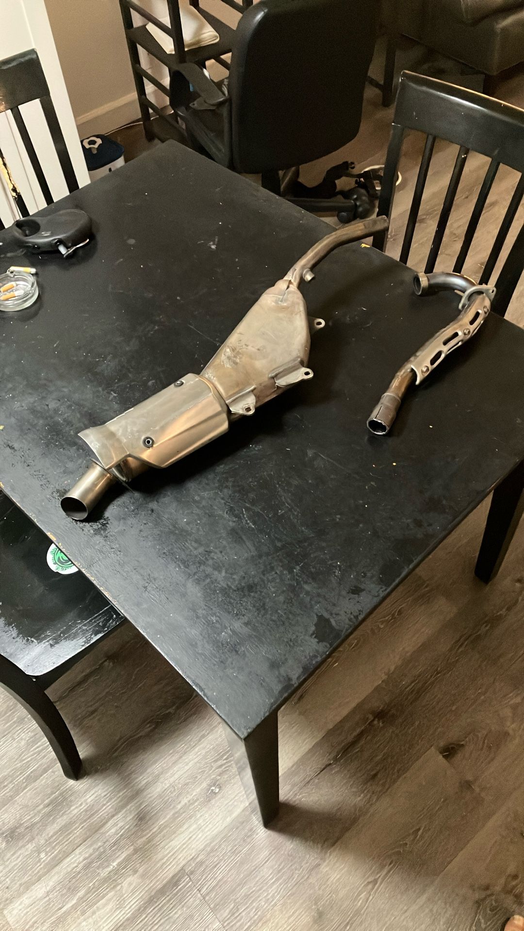 2021 KLX300sm Stock Exhaust System