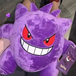 Gengar Plush Toys Pokemon Gengar Stuffed Doll Devil Peluche Funny Anime Pikachu Plushies