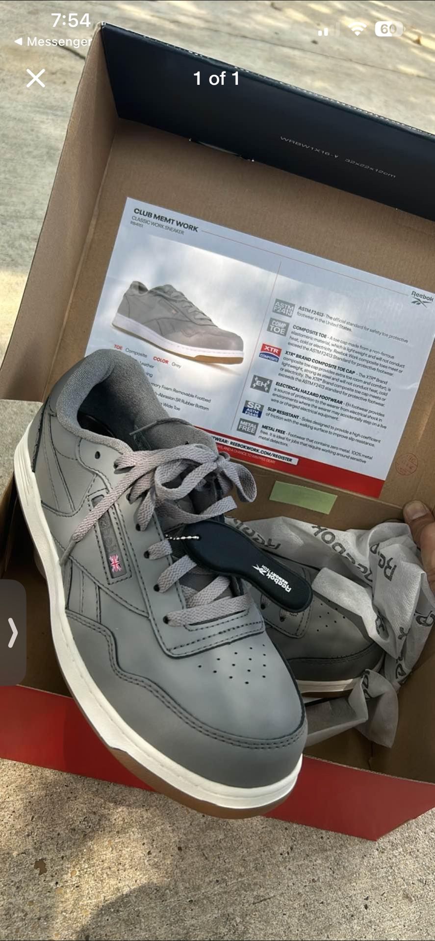 Reebok Men’s Work Shoes