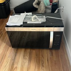 30” Brand New Over The Range Microwave
