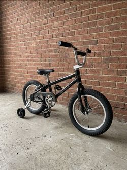 NEW 2026 SE BASHER 16 BLACK YOUTH KIDS BOYS GIRLS SINGLE SPEED BMX BIKE TRAINING WHEELS
