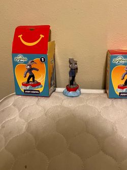 Disney Zootopia 2 Judy Hopps McDonald’s Happy Meal Toys w/ Boxes