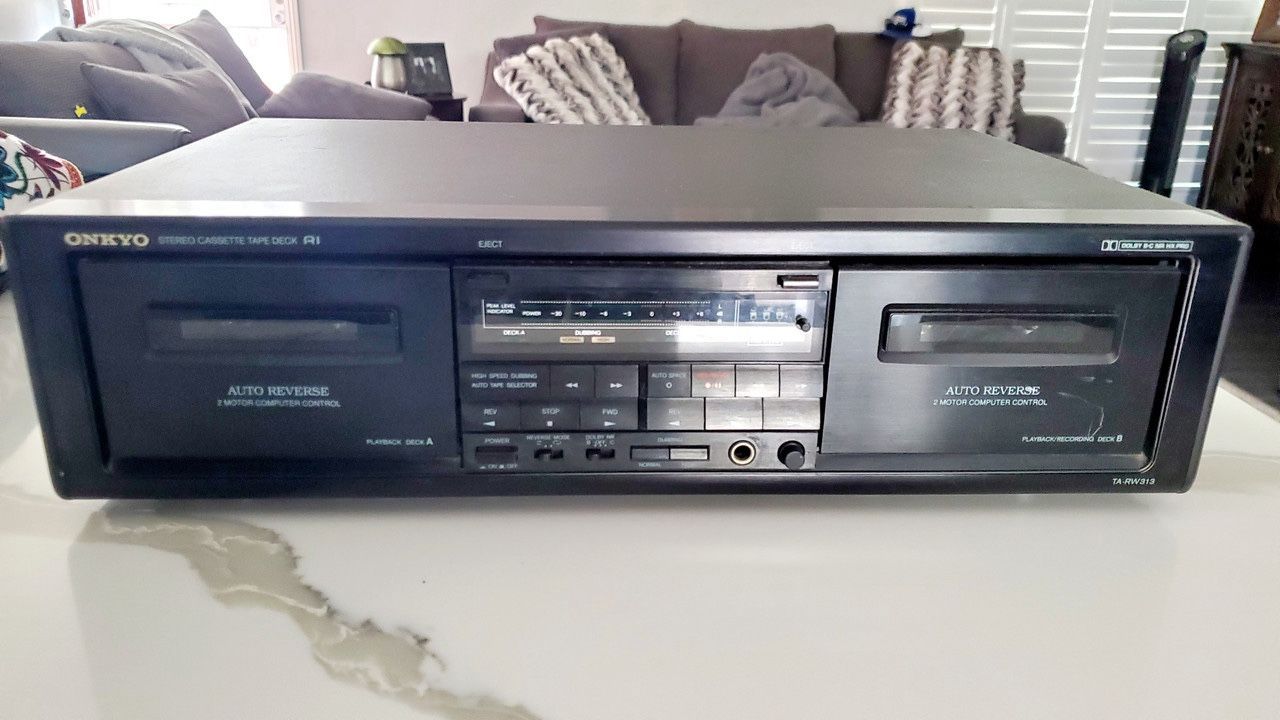 Onkyo TA-RW313 Dual Tape Cassette Player