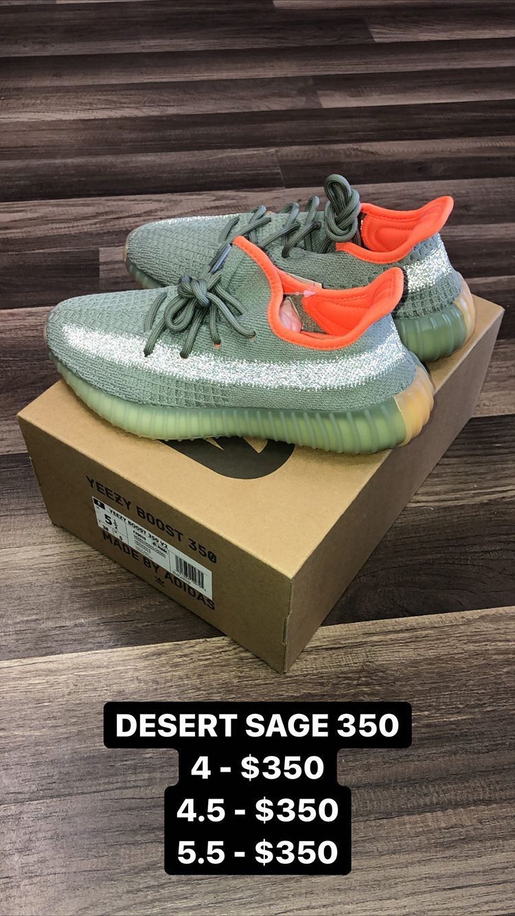 ADIDAS YEEZY 350 DESERT SAGE