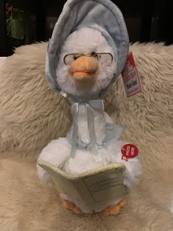 Cuddle Barn Mother Goose 14” Musical Plush