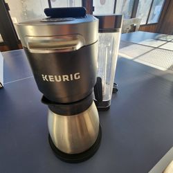 Kuerig Duo Metal Pot, Kcup Capable Including Kcup Tree