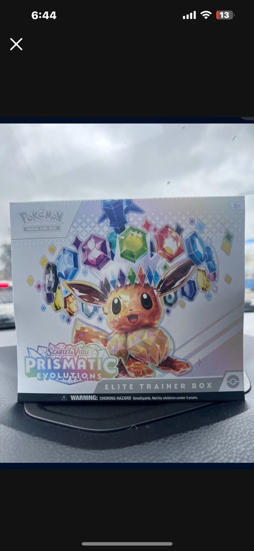 Pokemon TCG Prismatic Evolutions ETB