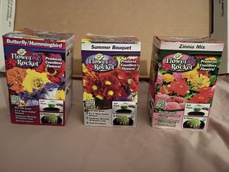3 Flower Rocket Seeds