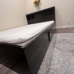 Full Bed With Storage And Sultan Mattress