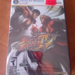 Brand New Unopened Street Fighter IV Games for Windows PC DVD CAPCOM