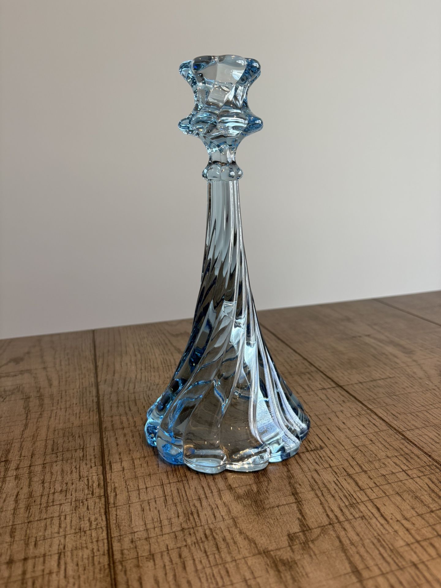 Maypole Blue Candlestick