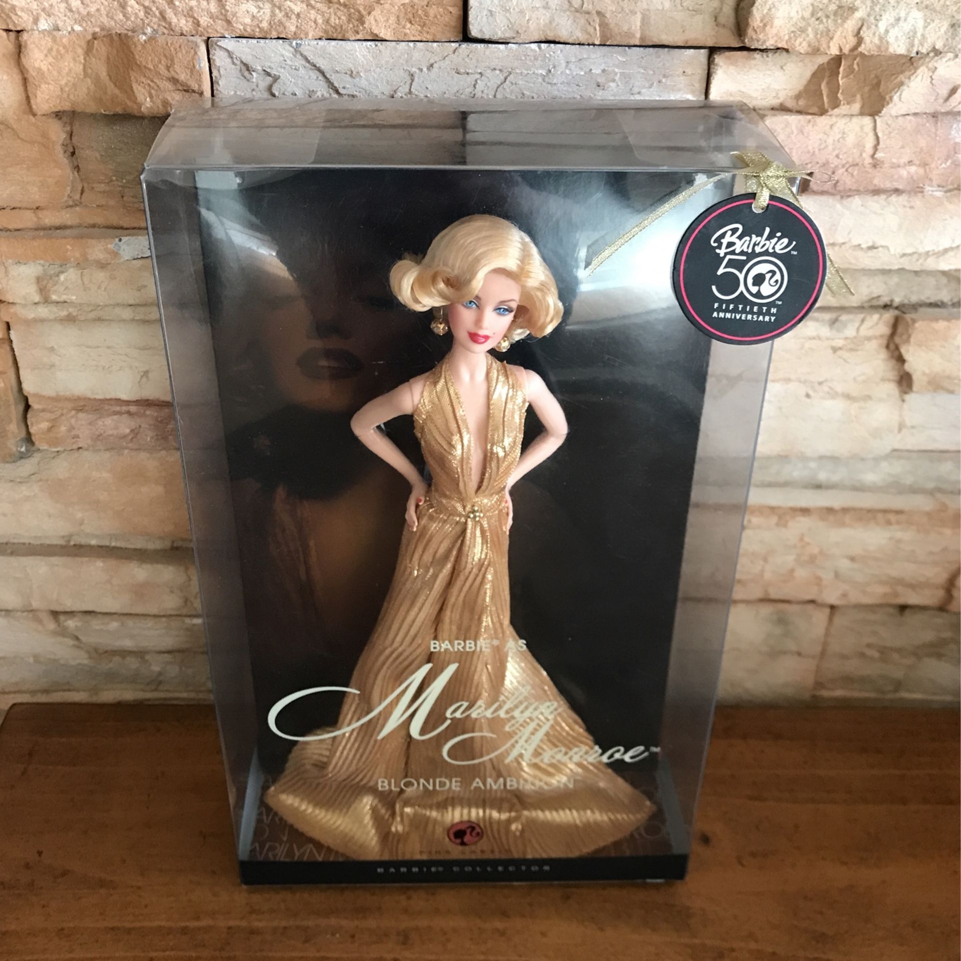 Barbie 50th Anniversary As Marilyn Monroe Blonde Ambition Pink