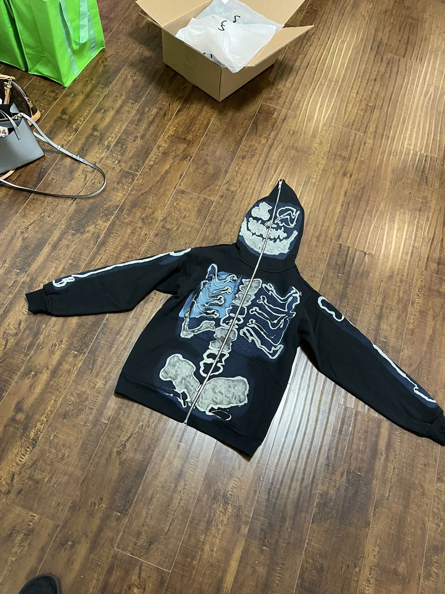 Cactus jack newair x fragment zip hoodie