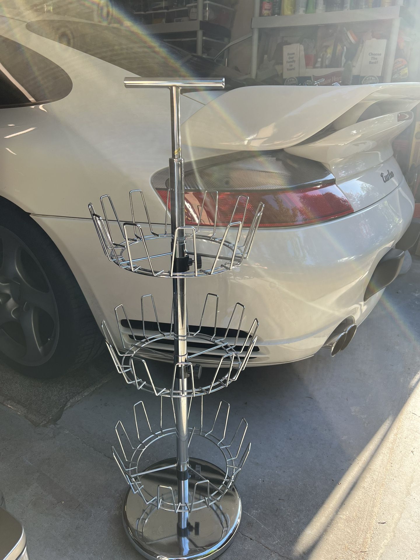 Stainless Steel Shoes Rack.
