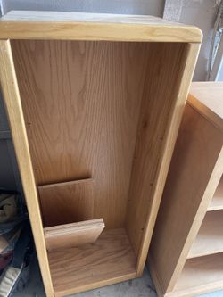 Shelves Wooden Room Decor Hutch