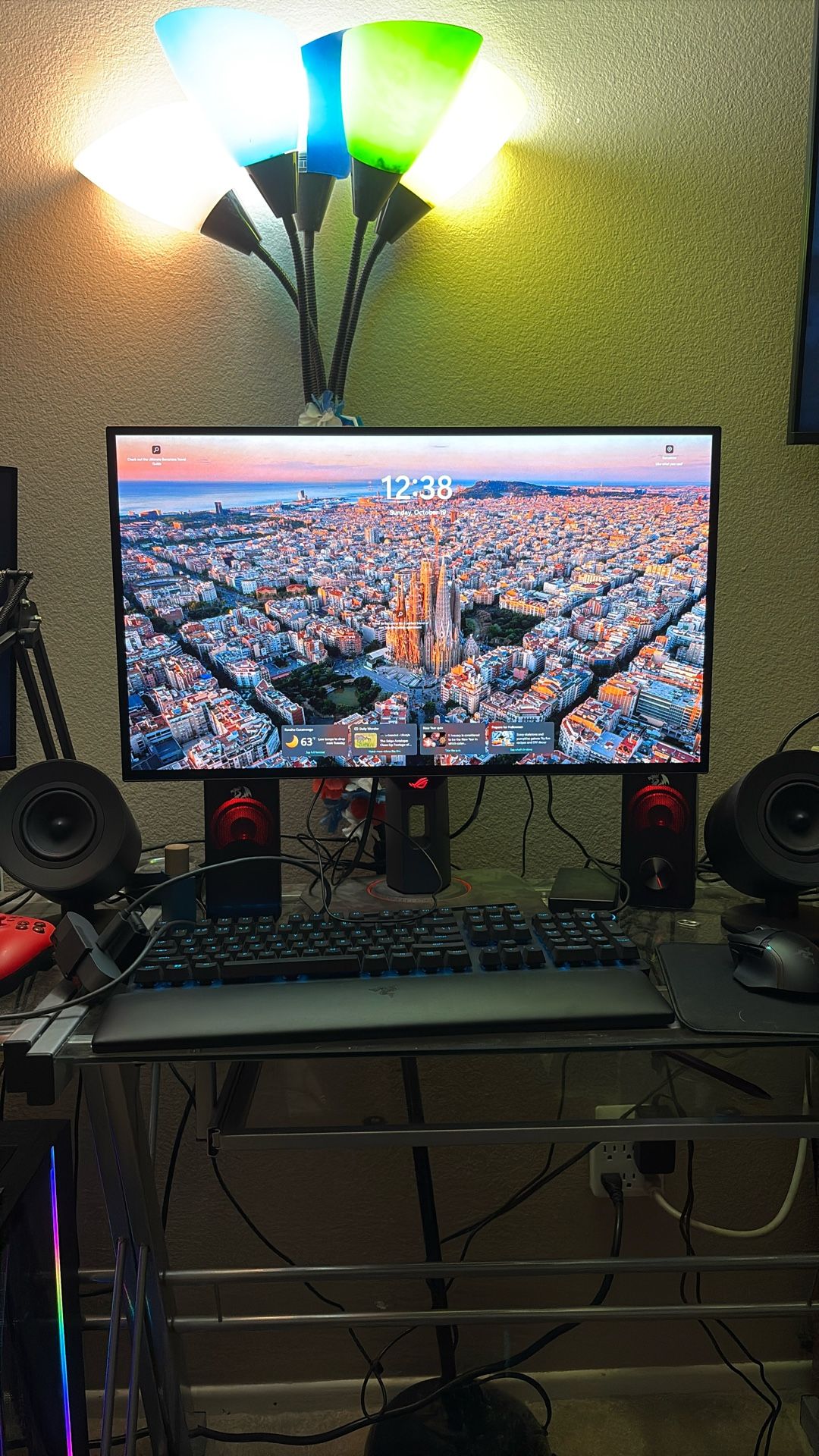 ASUS ROG Strix 27” 1440P OLED Gaming Monitor (XG27AQDMG) - QHD, Glossy OLED, 240Hz, 0.03ms