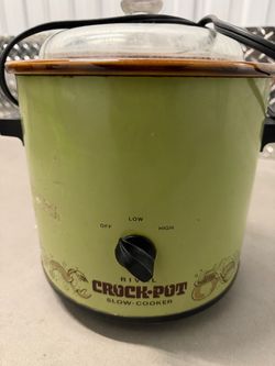 Vintage 1970s Rival Crock-Pot Slow Cooker – Low & High Settings