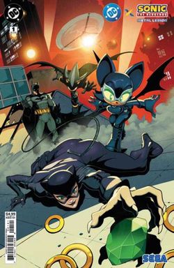 DC X Sonic The Hedgehog The Metal Legion #1 (Of 5) Cover B Adam Bryce Thomas Card Stock Variant