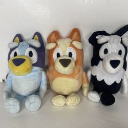 Bluey plush bundle